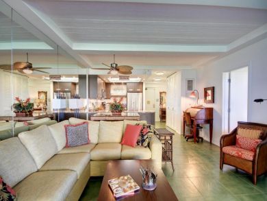 Open plan living space